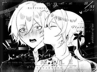 【萌娜丽莎】双人互动黑白草稿流情侣闺蜜梦女头像定制画师约稿