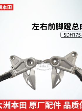 原厂新大洲本田国四CBF190R暴风眼SDH175-9前脚蹬总成搁脚脚踏架
