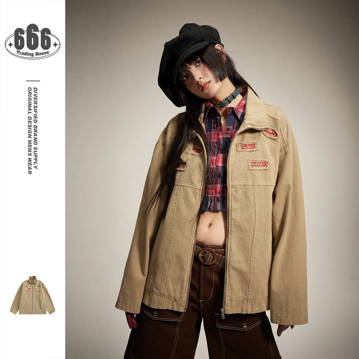 STAFFPICK美式复古工装夹克