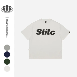 IGIO美式街头重磅T恤男式高级感宽松打底衫300g国潮纯棉短袖PL776