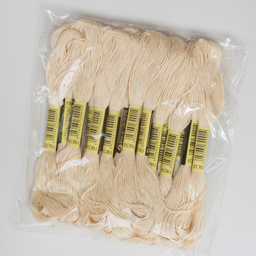 十字绣绣线ecru线号配线刺绣棉线