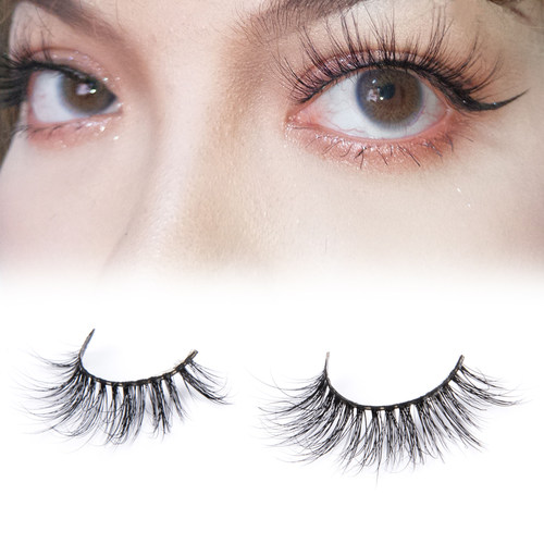 手工假睫毛欧美仿真自然卷翘立体