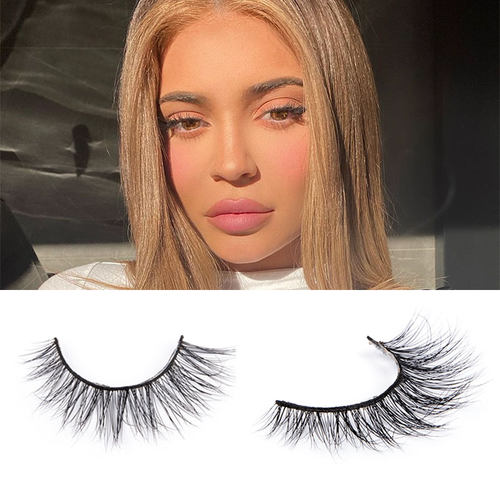 3D立体欧美妆眼尾拉长款假睫毛