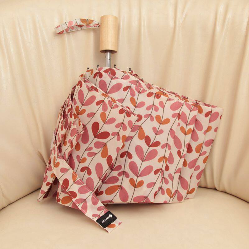 韩版碎花晴雨伞超轻雨伞女小清新ins风花朵折叠学生太阳晴雨两用