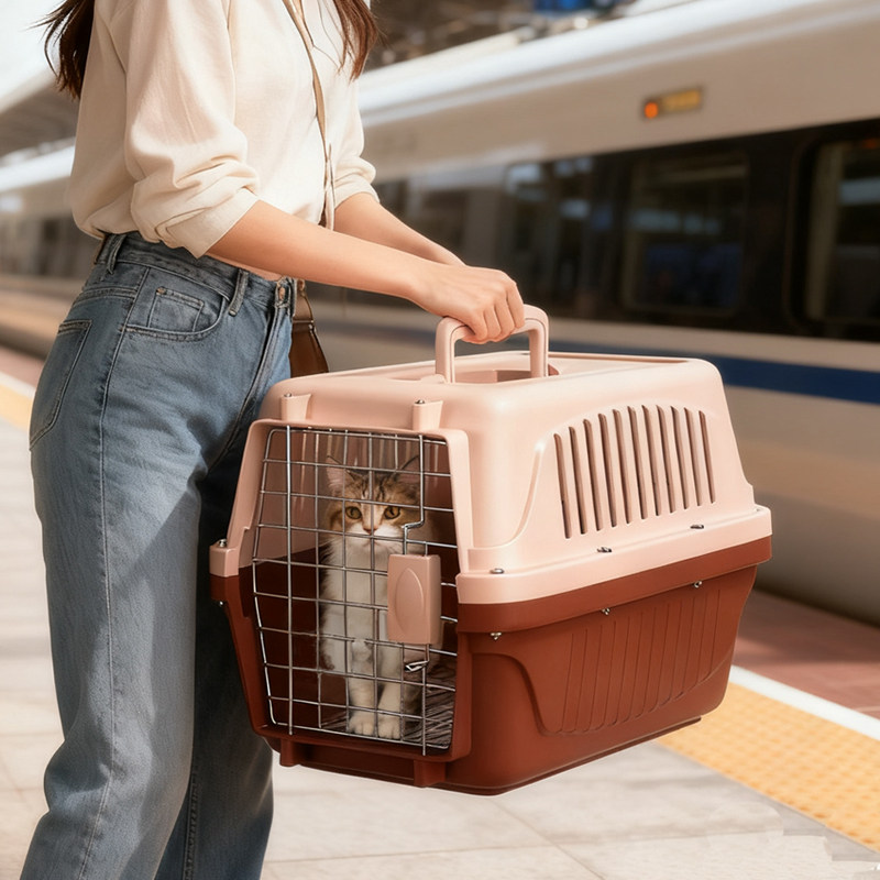宠物航空箱猫咪托运箱狗狗外出便携车载猫笼子小型犬狗笼子专用箱,宠物/宠物食品及用品,航空箱,淘宝优惠券,粉丝福利购,淘宝优惠卷
