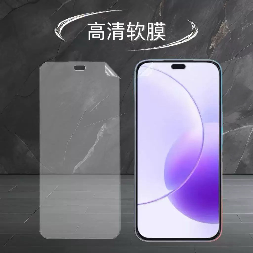 适用荣耀X60i手机软膜X70i/Play9TPro专用塑料软膜Play8TPro防刮保护膜
