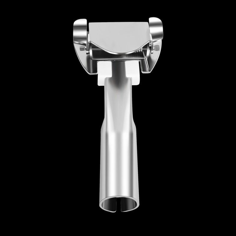 推铁夹子夹头推杆万向平板拖把替