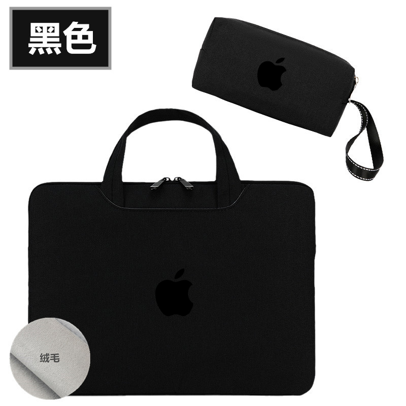 适用苹果MacBook Air 13.6英寸电脑包M4 M3笔记本Pro16/14手防水提包13.3英寸
