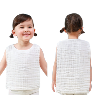 大童双面吸汗巾隔汉巾淌汗背心运动防掉擦汗多吸湿盗汗背巾青少年