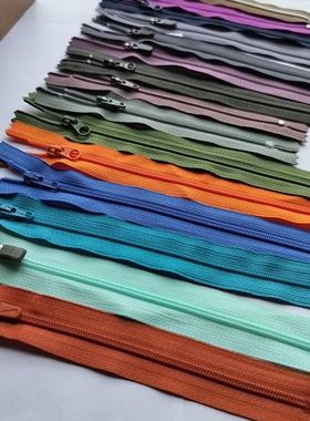 ykk/SAB3号尼龙闭尾拉链裤子拉锁口袋笔袋包包小拉链满29包邮