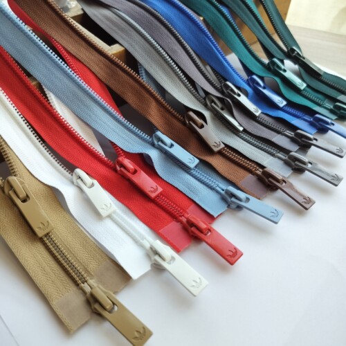 ykk5号尼龙双头拉链 棉服羽绒服外套拉锁 迪尾单满29包邮