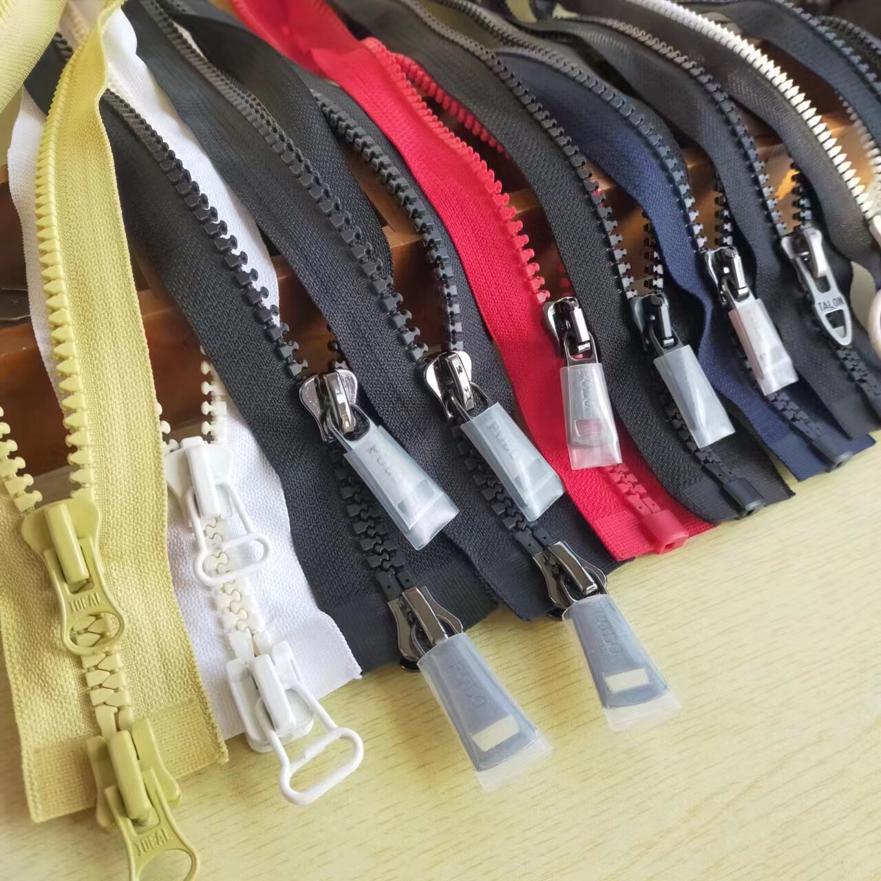 polo/talon 理想拉链 8号10号树脂单头双头拉锁 满29包邮