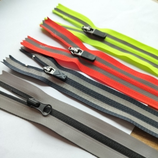 3号4号反光条 闭尾口袋拉链 sbs/cmz反装拉锁 满29包邮