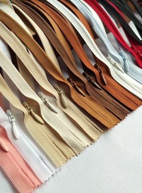 ykk隐形拉链2cc 3号 布边/蕾丝边 裙子拉锁 满29包邮