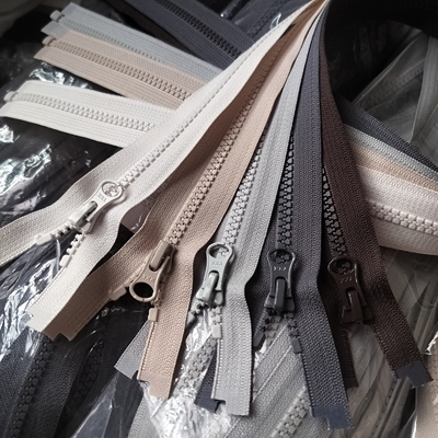 YKK5号树脂拉链 80cm 精品单头开尾拉锁可定制米白咖啡满29包邮