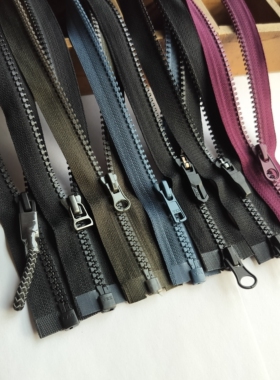 SAB/ykk/kee5号树脂拉链 单头/双头 外套羽绒服拉锁 满29包邮