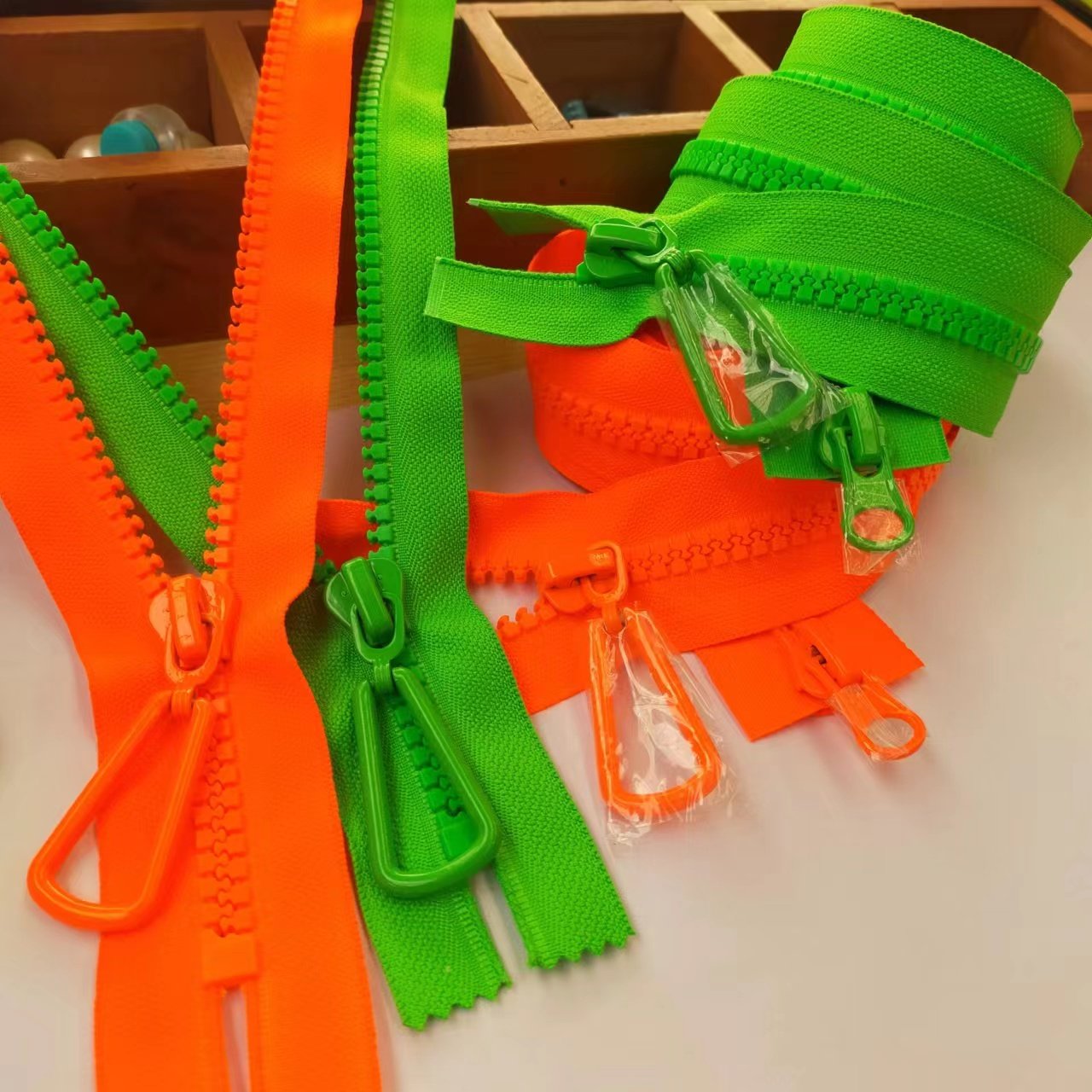 超好质量8号树脂双头配套短拉链