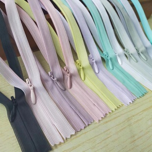 3号蕾丝边隐形拉链 YKK/SBS/CMZ 等 裙子隐形拉锁 满29包邮