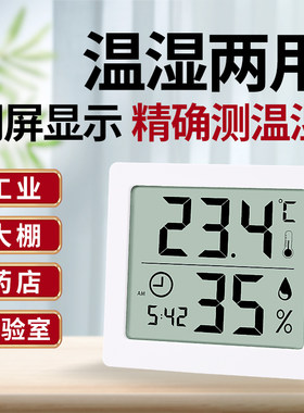 工业干湿温度计养殖车间