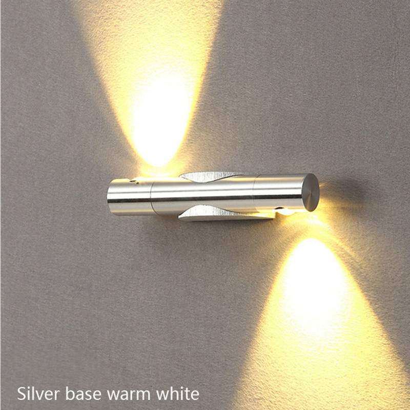 杰雯灯饰灯具led壁灯卧室床头灯墙壁灯双头酒店灯变色