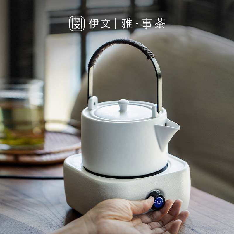 电陶炉煮茶套装家用煮茶壶煮茶炉煮茶器陶瓷茶炉玻璃茶壶泡茶,鲜花速递/花卉仿真/绿植园艺,割草机/草坪机,淘宝优惠券,粉丝福利购,淘宝优惠卷