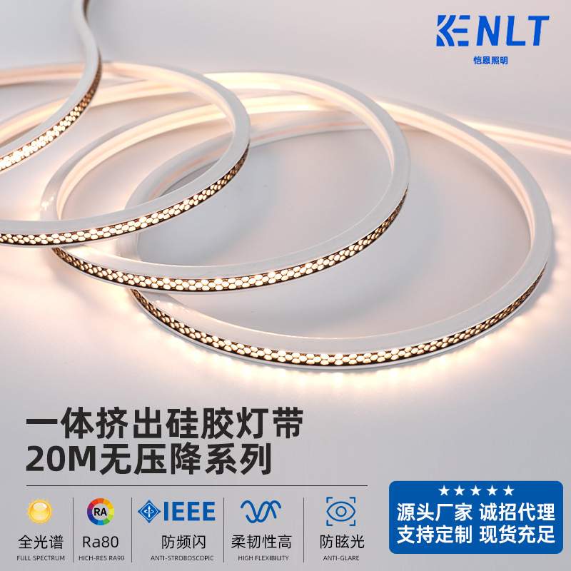 现货厂家硅胶霓虹灯带氛围灯客厅橱柜户外防水led灯带led灯条