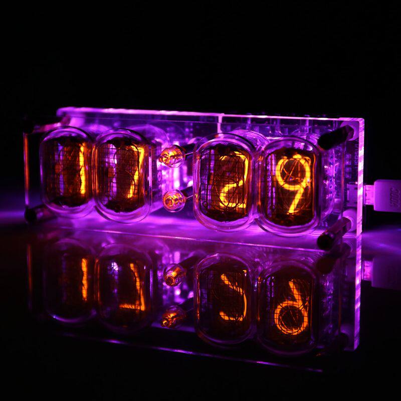 IN-12 닉시관시계 4자리 IN12 7색 RGB LED DS3231 닉시시계
