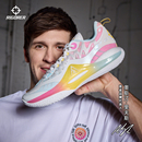 里夫斯同款 篮球鞋 透气休闲鞋 低帮情侣鞋 男回弹运动鞋 准者网面鞋