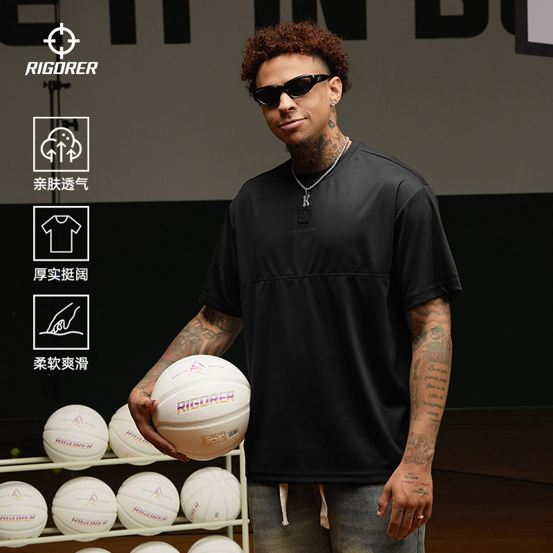 准者里夫斯原创短袖T恤夏季新款男立体印花高街螺纹圆领半袖上衣,运动服/休闲服装,运动T恤,淘宝优惠券,粉丝福利购,淘宝优惠卷
