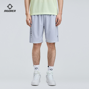 短裤 准者夏季 男篮球训练健身投篮街头透气速干球裤 针织五分裤 新款