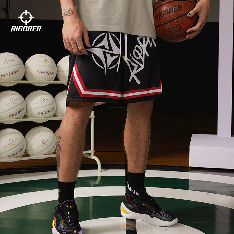 准者专业篮球短裤2026夏新款男士美式四分裤潮速干透气训练健身裤