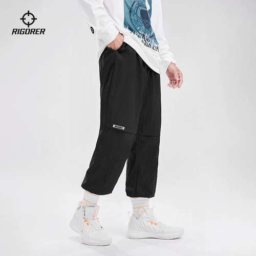 Летние дорожные баскетбольные штаны для тренировок для отдыха, свободный крой