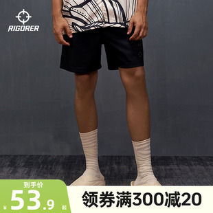男2025夏季 针织透气宽松四分裤 准者运动短裤 新款 不过膝美式 篮球裤