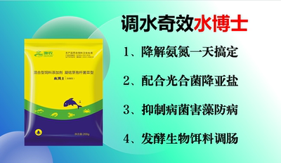 渔农水博士复合乳酸菌调水抑制蓝藻降解氨氮亚盐发酵饲料厂家直发