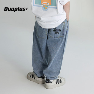 男童休闲裤 清仓粉丝福利 儿童牛仔裤 新款 子宝宝洋气长裤