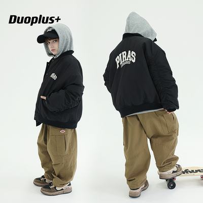 DUOPLUS美式飞行员夹棉夹克棉服