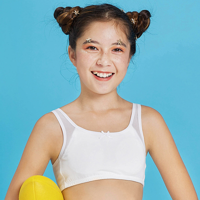 纯棉贴身透气防凸点防走光小学生