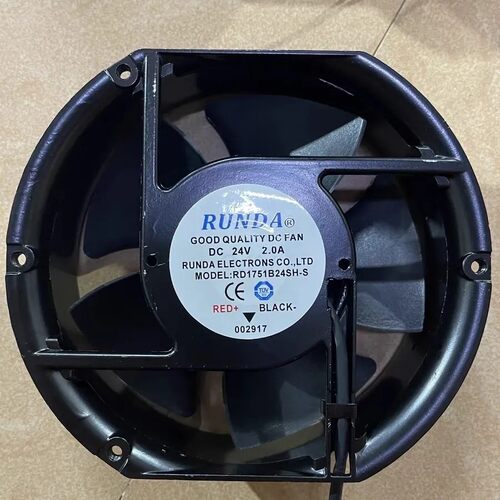 RUNDA润达 RD1751B24SH-S 24V 2.0A 17251 大风量变频器风扇17CM