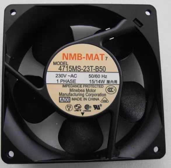 NMB-MAT 4715MS-23T-B50 230V 15W 14W 12cm 全新 机柜 散热风机