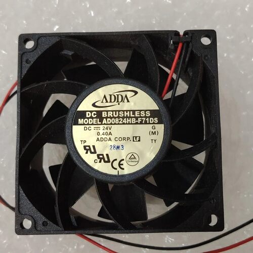 ADDA/协喜 8cm 8038 24V 0.40A AD0824HB-F71DS 变频器 散热风扇