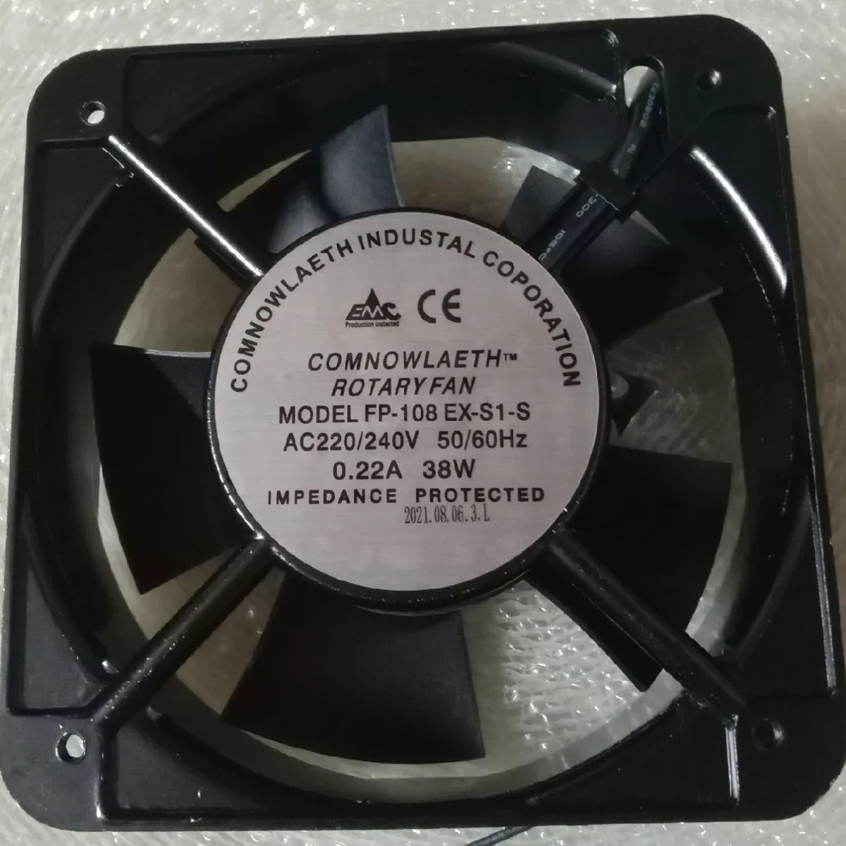 全新 15CM 15050 38W 220V 轴流风机 机柜散热风扇 FP-108EX-S1-S