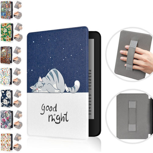 适用Kindle paperwhite12代手持保护套KindlePaperwhite Colorsoft Signature签名版12代皮套7寸壳KPW6保护壳