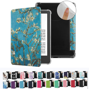 适用kindle保护套paperwhite6壳2024青春版kpw6 paperwhite5彩绘包边7寸colorsoft第11代软壳签名版6.8寸皮套
