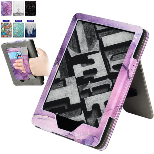 适用Kindle壳保护套Paperwhite6全包4梵高kinddel亚马逊kpw5电子书pw3皮套658青春版2024阅读器oasis手持外壳
