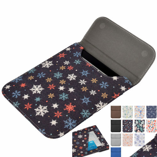 适用Kobo Libra2电子书7寸Libra Colour 2024皮套H2O彩绘内胆包Tolion Vision5/6保护套N428/N418/N873直插包