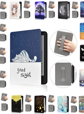 适用亚马逊6寸kindle电子书Paperwhite 10代手持保护套彩绘套壳