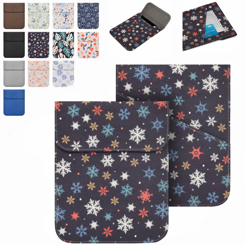 适用皓擎Meebook M6电纸书6寸保护套收纳包便携直插防护内胆包袋掌阅iReader6寸电子书内胆包保护壳彩绘卡通