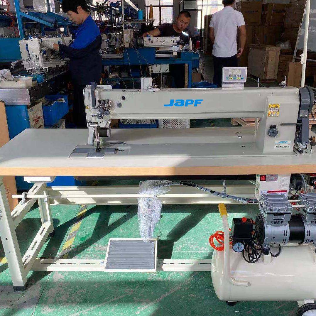 杰福4400双针三同步长臂车76cm厚料综合送料平车沙发汽车坐垫全新,纺织面料/辅料/配套,其他纺织机械,淘宝优惠券,粉丝福利购,淘宝优惠卷