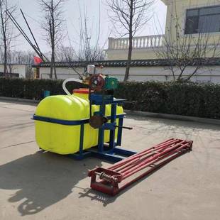 600斤皮带拖拉机打药机农用玉米打药机四轮轴传动1000斤打药机