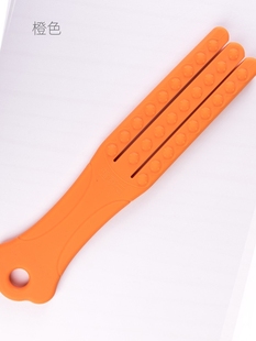 正福予康 三指硅胶健身拍痧板